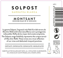 Cargar imagen en el visor de la galería, Solpost Blanc