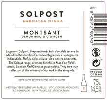 Cargar imagen en el visor de la galería, Solpost Garnatxa