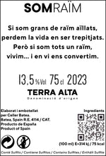 Cargar imagen en el visor de la galería, contra-etiqueta-som-raïm-terra-alta-vino-blanco